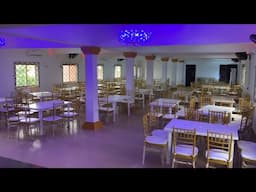 I Was Invited To This Newly Opened Event Centre In Benin City With Basic Amenities And Affordable.