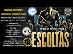 Curso de formación de escoltas: Seguridad Integral para Funcionarios y Altos Ejecutivos