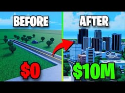 How Fast Can I Get $10M In Mini Cities 2? | Roblox