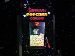 Superman Popcorn Container Reveal | Available at Regal