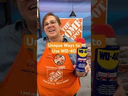 DIY Basics - Unique Ways to Use WD-40 | The Home Depot