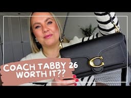 WHAT'S IN MY COACH TABBY 26? 👜 + Chanel Unboxing & NEW Reward Program!