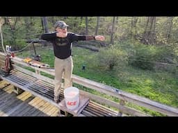 Traditional archery. Clean release. 🎯🏹Aim small.