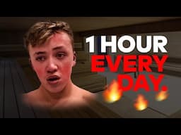 SURVIVING 1 Hour In A Sauna EVERYDAY