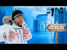 HE LEFT ME TO STAY IN AN ICE HOTEL