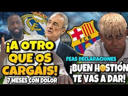 🚨😱¡A RÜDIGER SE LO CARGA EL CLUB! ¡OPERADO TRAS 7MESES CON DOLOR!/YAMAL SE PASA DE LISTO Y DICE ESTO