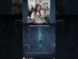 FUSLIE OPENS $1000 CS2 FALCHION KNIFE