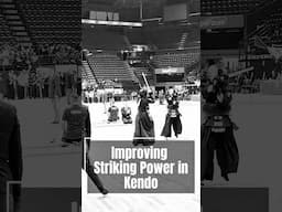 Improving Striking Power in Kendo! #kendo #kendoislife #kendostar