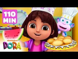 Play with Dora For 110 Minutes! 💗 Sing, Cook, and Read Stories! | Dora & Friends