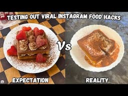 I Tried VIRAL Instagram Toast Hacks… Are They Worth the Hype? 🍞🔥