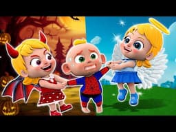 Five Little Monster  Monster is Coming, It's Scary | Nursery Rhymes & Kids Songs