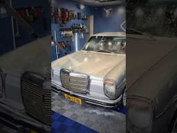 FIFTY THOUSAND DOLLARS IS THE PRICE OF THIS OLD ABANDONED MERCEDES! 💰 #detailing #car