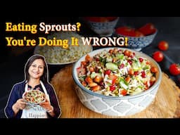 High Protein Sprouts Salad | Healthy Summer Salad | Moong Sprouts Salad Recipe | Weight Loss Salad