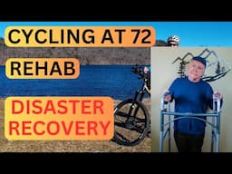 DISASTER RECOVERY 5 WEEKS LATER - CYCLING AT 72 - BROKEN HIP THERAPY - GETTING BACK IN SHAPE
