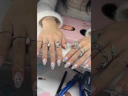 getting nails for a WEDDING? #nails #nailart