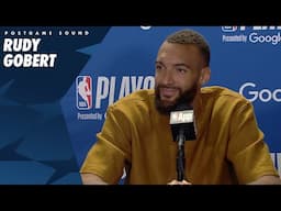 “These Guys Have Been Amazing All Year." | Rudy Gobert Playoff Game 5 Postgame Sound | 04.30.25