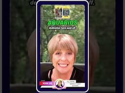 🔮 Aquarius Weekly Tarot Short: Love, Career & Life Insights for You #aquariustarot