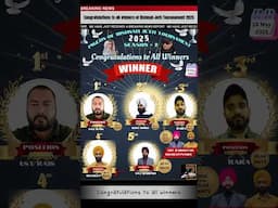 BISHNAH JETH TOURNAMENT 2025 ORGANISED BY JASBIR AND KANNU TEAM