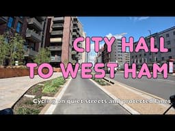 🚲 A brilliant new way to cycle from City Hall to West Ham without traffic