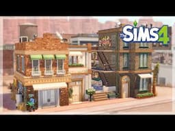 STRANGERVILLE APARTMENT COMPLEX 🌵| The Sims 4 Speedbuild | No CC