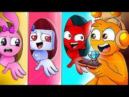 Guess Who OREN's Lover is?? Mroona x COOL AS ICE Iciella x Pinki!! Incredibox Sprunki Animation