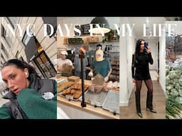 VLOG: NYC days in my life! current hyperfixations (books and tv) + vintage haul + brooklyn recs