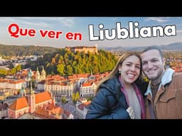 LIUBLIANA es una ciudad de cuento en EUROPA | Así es la capital de Eslovenia