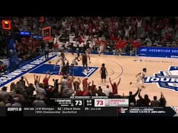 Stanford vs Louisville WILD Ending | 2025 College Basketball