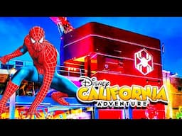 Avengers Campus Tour 2025 | Web Slingers | NEW Spider-Man Ride 4K POV | Disney California Adventure