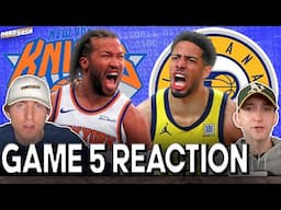 Knicks-Pacers Game 5 Reaction: Brunson & New York STAY ALIVE vs. Haliburton & Indiana | Nerd Sesh