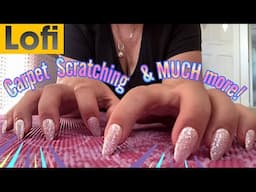 ASMR / Carpet Scratching / Floor Scratching and Tapping Sounds & Camera Tapping