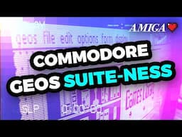 Commodore GEOS Suite-ness with GeoFile and GeoPaint