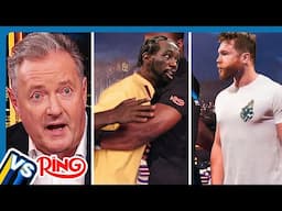 Terence & Canelo Trade Heated Words & Almost Fought At Piers Morgan Interview