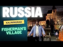 🇷🇺 Kaliningrad Night Walk | Exploring Fisherman’s Village in Russia