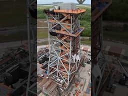 Up, Up, UP! 🏗 Building the Mobile Launcher 2 at NASA's Kennedy Space Center