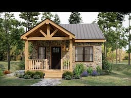 Can't Help Falling In Love With This Sweet Home | Tiny House Design (21'x26')