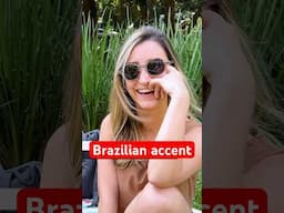 Where is this person from? #accent #brazil