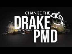 Match The Hatch! Change a Green Drake Into a PMD! | Medusa PMD Emerger | Fly Tying Tutorial