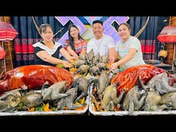 SAPA TV | ĐÓN VỢ CHỒNG LÝ THỊ CA TẠI NHÀ HÀNG SAPA TV THƯỞNG THỨC ĐẠI TIỆC GÀ ĐEN LỢN BẢN NẤM HƯƠNG
