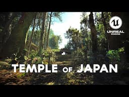 Unreal Engine 5.5.4 render II "Temple of Japan" II #render #unrealengine5 #megascans