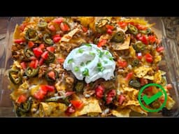 Easy And Delicious Ground Beef Nachos Recipe To Try NOW