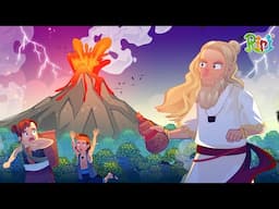 Asal Usul Gunung Krakatau - Selat Sunda | Dongeng Anak Bahasa Indonesia | Cerita Rakyat Nusantara