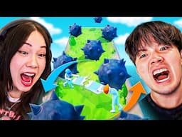 this game almost RUINED our relationship | Carry The Glass ft. Masayoshi