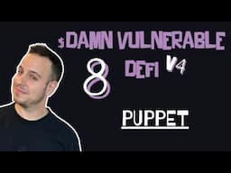 Puppet Solution (Challenge 8): Damn Vulnerable DeFi V4 (Foundry) Solutions Walkthroughs