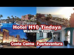 H10 TINDAYA Hotel Costa Calma Fuerteventura WALKING TOUR & REVIEW