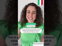 4 Italian shows on Netflix you should watch! Part 1 (Learn Italian)