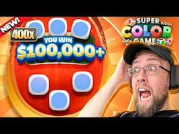 INSANE WIN ON THE NEW SUPER COLOR GAME SHOW! ($100,000+)