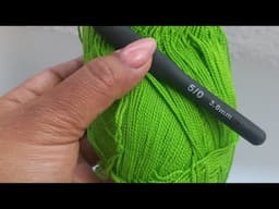 Canesu a crochet parte 1 #crochet