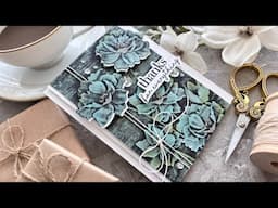 A Few NEW items at Simon Says Stamp | You Are My Favorite Release | Fantastic Florals Blackout Card