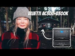 Powering My Cabin in Winter | Bluetti to the Rescue!